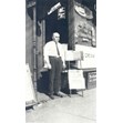 Abraham Walerstein in front of ice cream parlour, 332 Spadina Avenue, [1925 or 1926]. Ontario Jewish Archives, Blankenstein Family Heritage Centre, item 2536.|